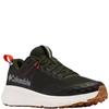COLUMBIA MENS WATERPROOF LACE TRAINER - GREEN RED